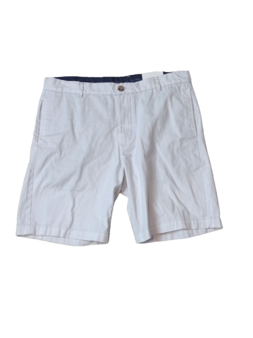 Tailorbyrd - white flat front shorts size 34